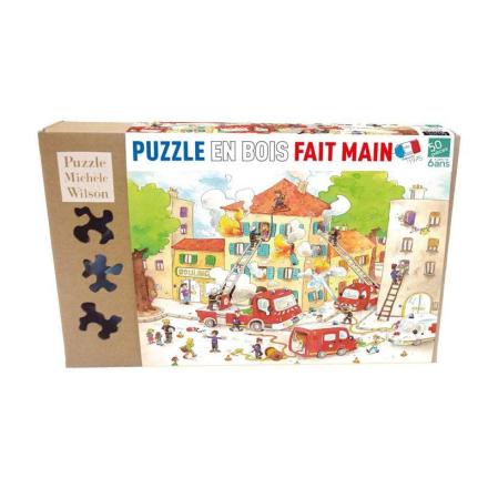 Puzzle bois - Jeux d'enfants - 500 pièces, Puzzle Michèle Wilson  La  Boissellerie Magasin de jouets en bois et jeux pour enfant & adulte