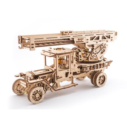 Maquette puzzle 3D en bois modèle mécanique / Roadster VM-01