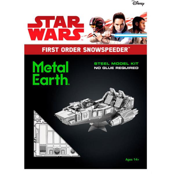 EP7First Order Snowspeeder, maquette Star Wars en métal