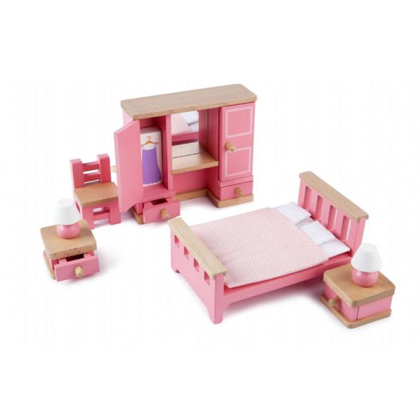 Meubles de chambre à coucher pour maison de poupées