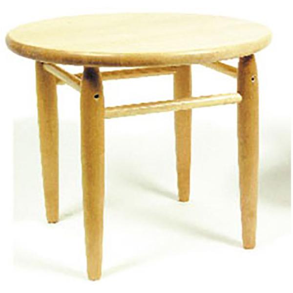 Table en bois rondepour chambre d'enfant