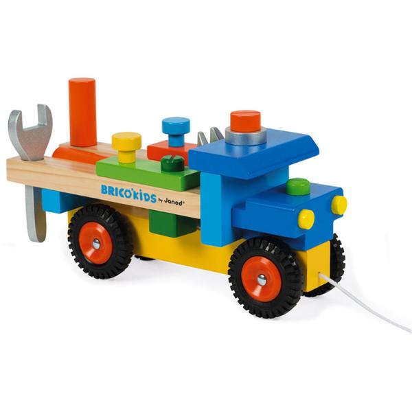 Camion de Bricolage en bois - camion brico'kids Janod -