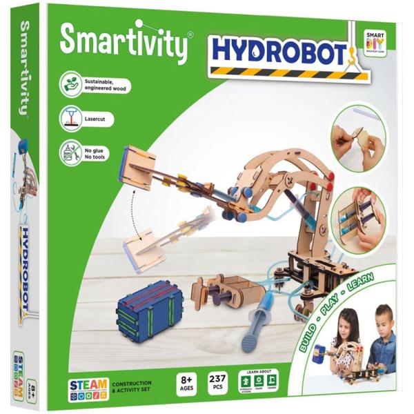 Grue Hydraulique - Maquette en bois à construire Hydrobot