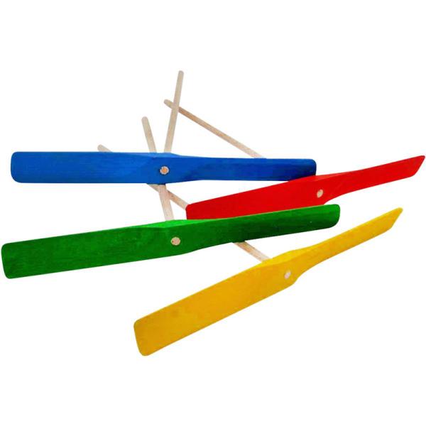 Hélice à propulser - jouet en bois traditionnel