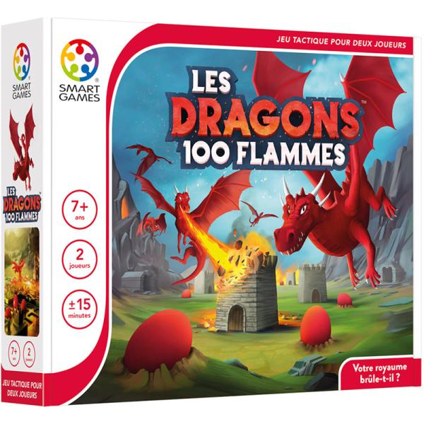 Les Dragons 100 Flammes, jeu de logique pour 2 joueurs