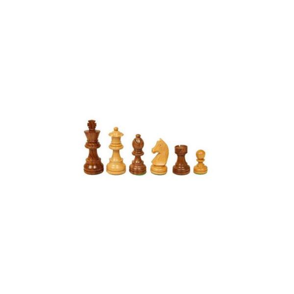 Pièces d'échecs Staunton Buis - Acacia Taille 3
