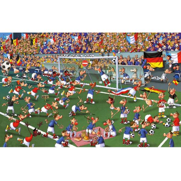 Puzzle Football - François De Ruyer - 1000 pièces