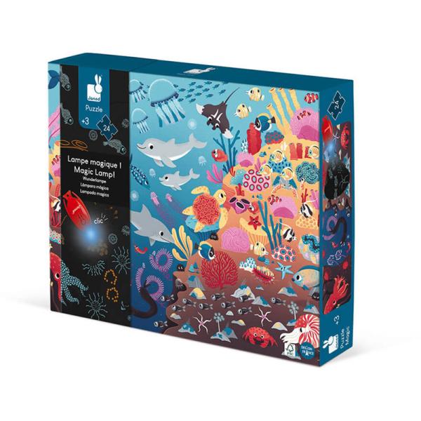 Puzzle magique 24 pièces - L'océan
