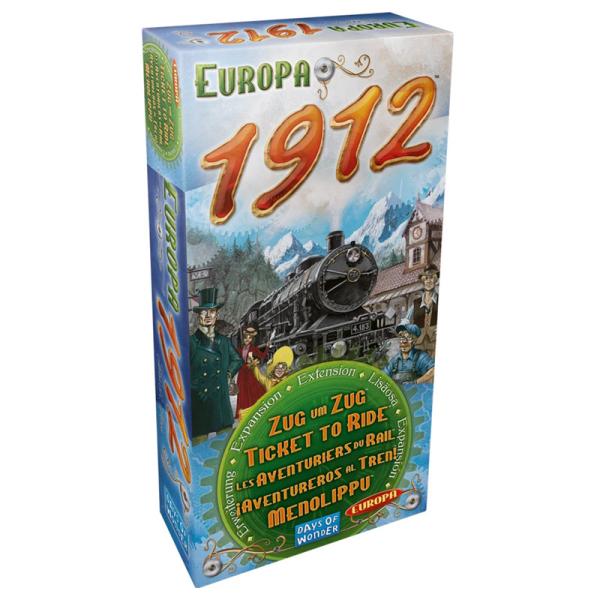 Europa 1912 (extension au jeu les aventuriers du rail Europe)