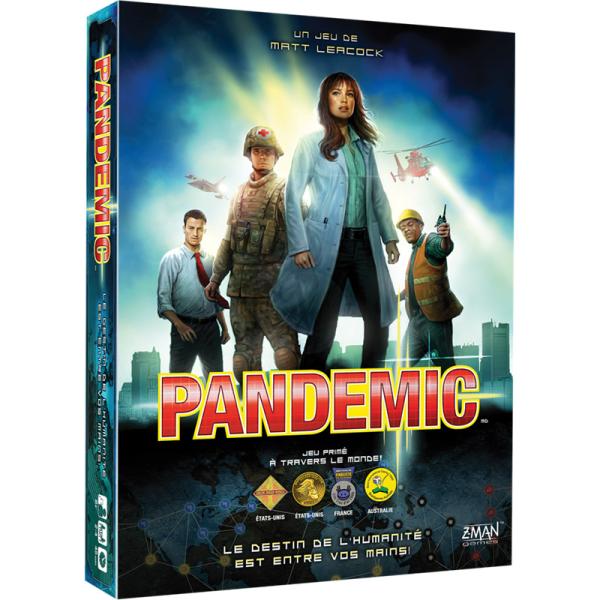 Pandemic - le jeu ou vous devez enrayer l'épidémie