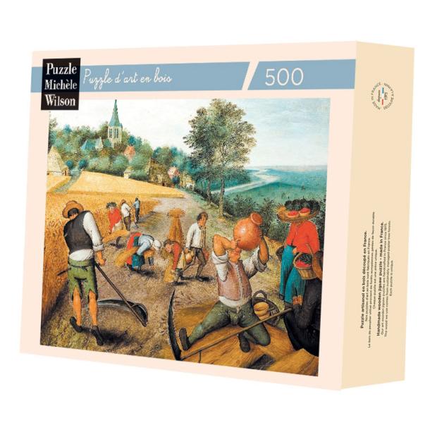 Puzzle en bois - L'été - 500 pièces, Puzzle Michèle Wilson  La  Boissellerie Magasin de jouets en bois et jeux pour enfant & adulte